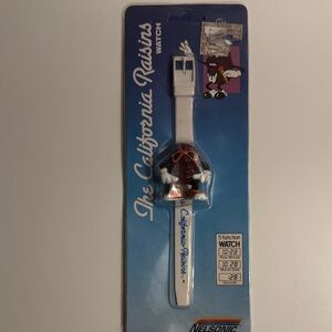 The California Raisins Kids White Digital Watch